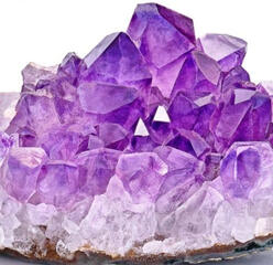 Amethyst crystal used by Sarah in her healings